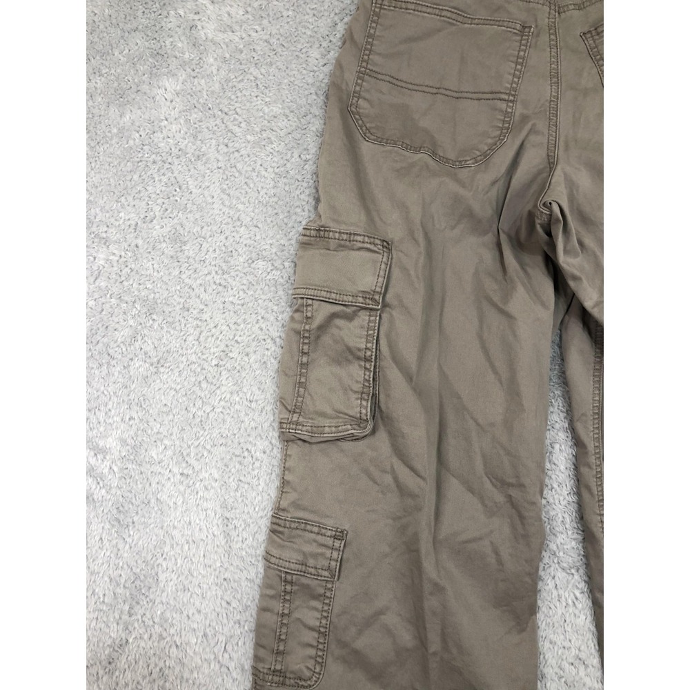 Hollister Cargo Pants Women's Size 2S (26x28) Ultra High Rise Baggy Beige - Picture 6 of 16